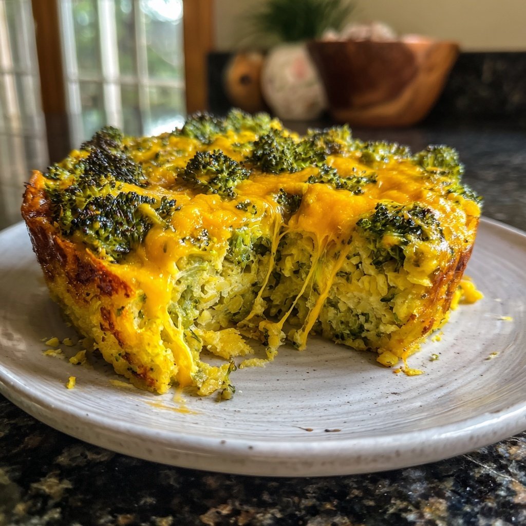 Cheesy Broccoli Rice Casserole