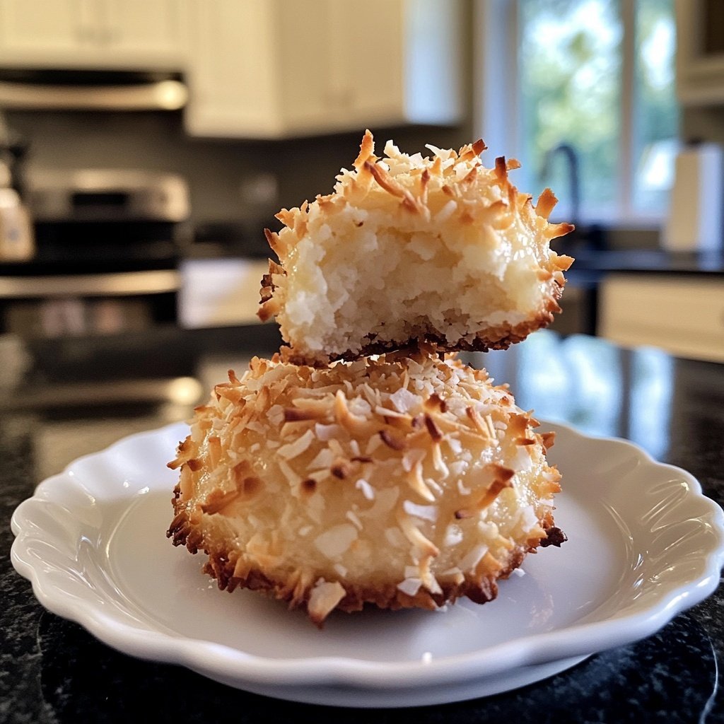 Coconut Macaroon Peaks