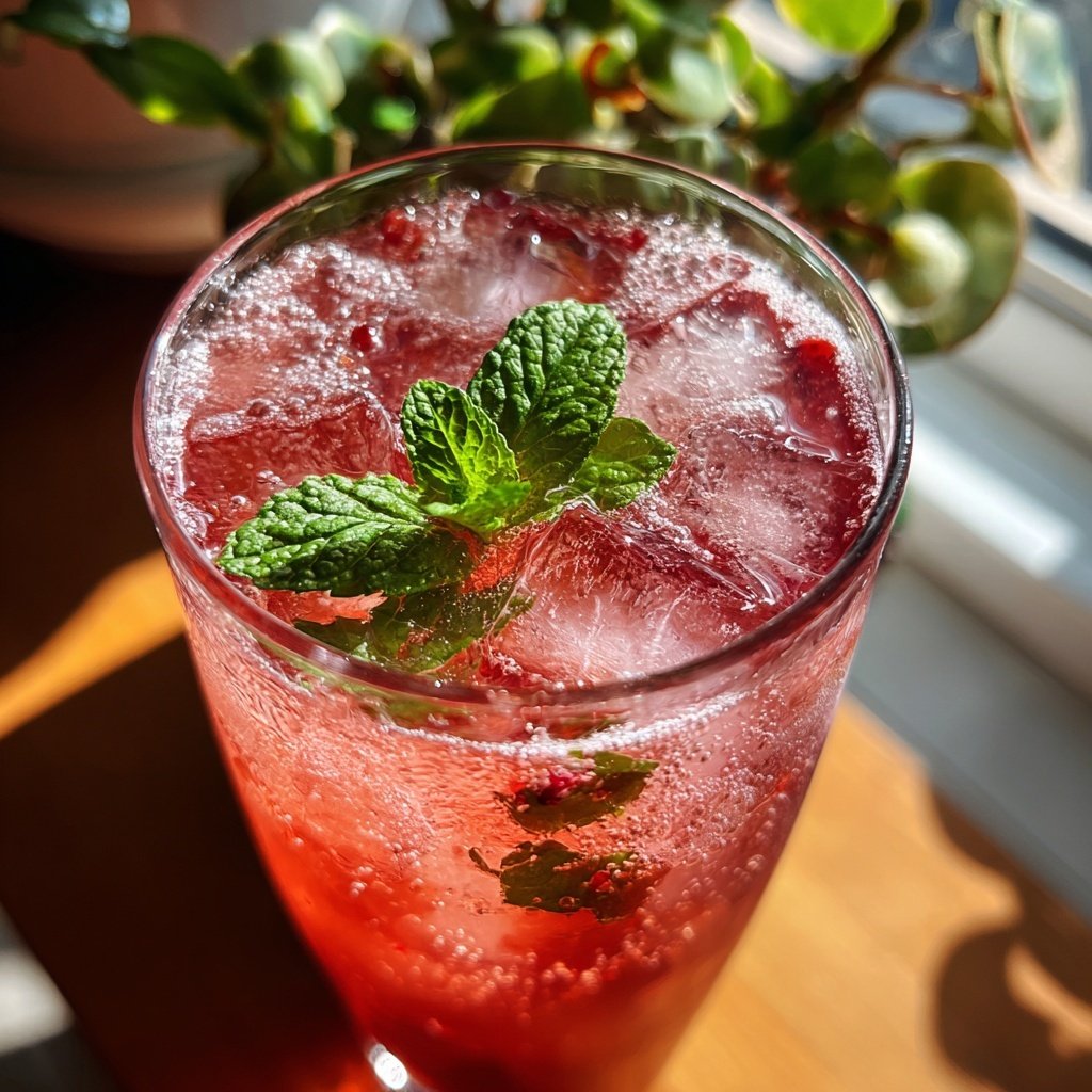 Thanksgiving Cranberry Spritzer