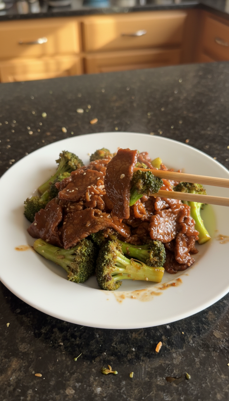 Teriyaki Beef and Broccoli