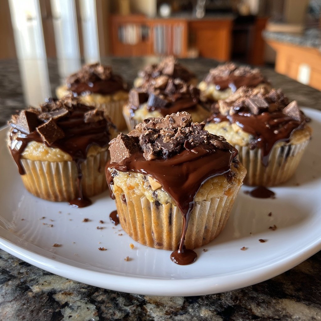 Peanut Butter Chocolate Chip Cupcakes