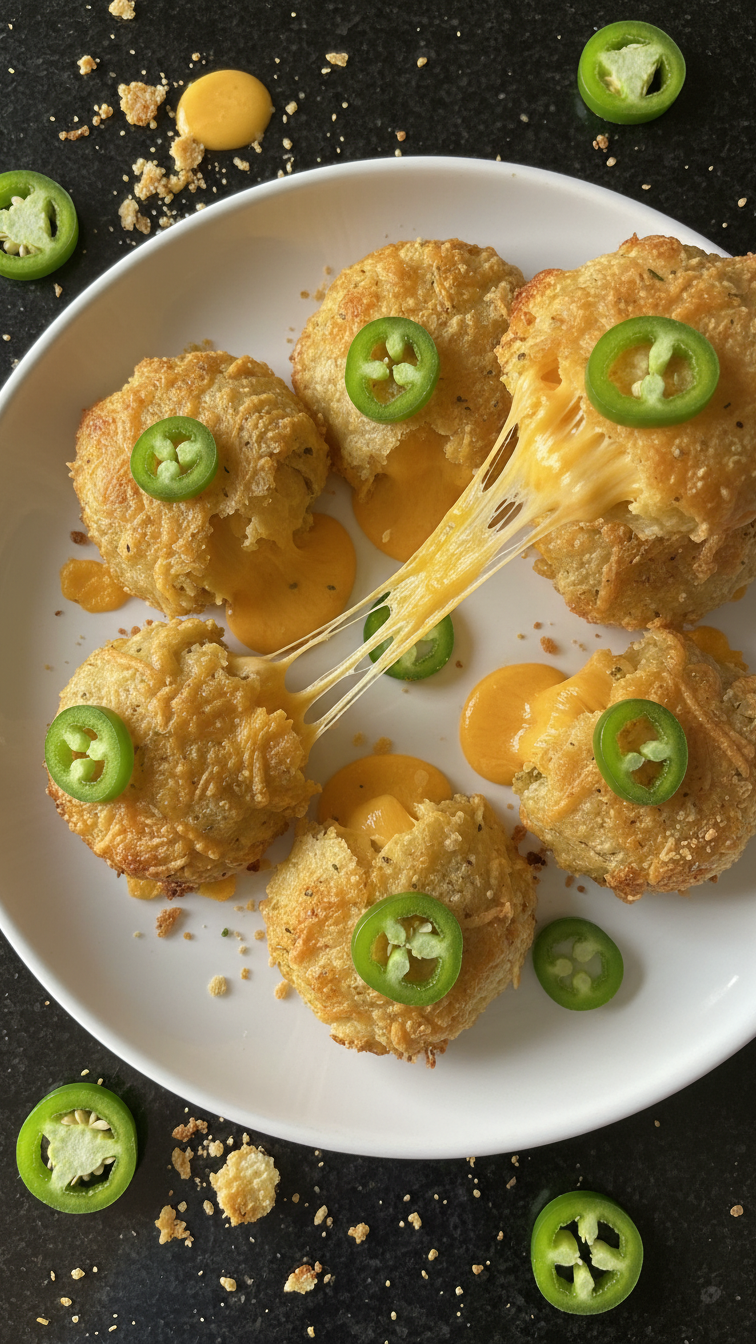 Kimchi Jalapeno Popper Bites