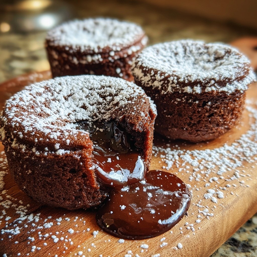 Tempting Chocolate Lava Cakes