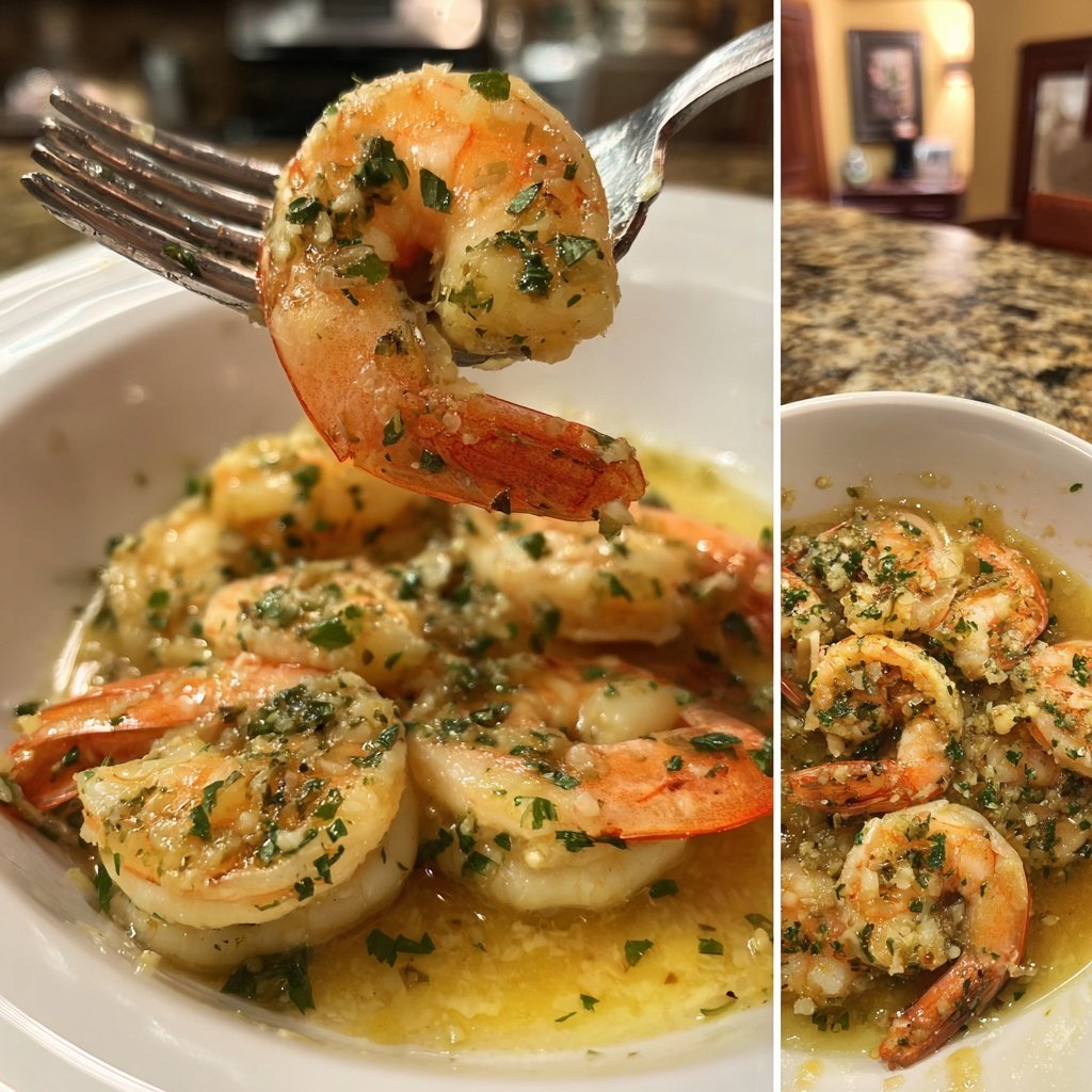 Shrimp Scampi Lemon Garlic Sauce