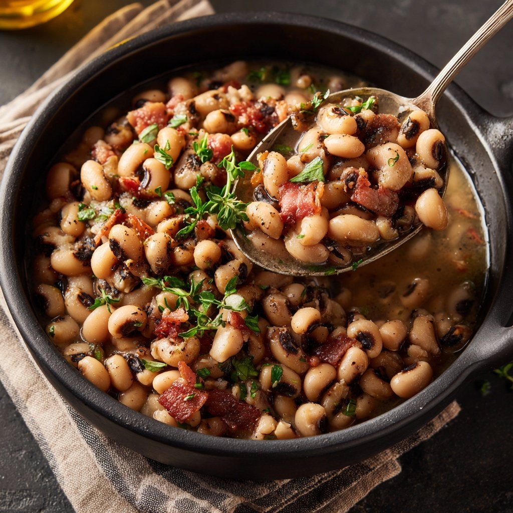 Southern Style Black Eyed Peas