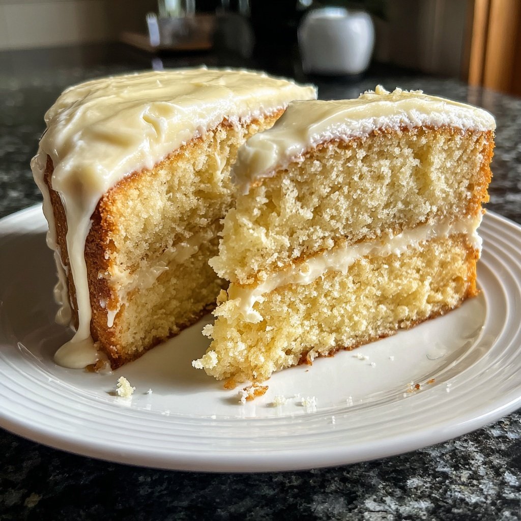 Copycat Costco Vanilla Cake