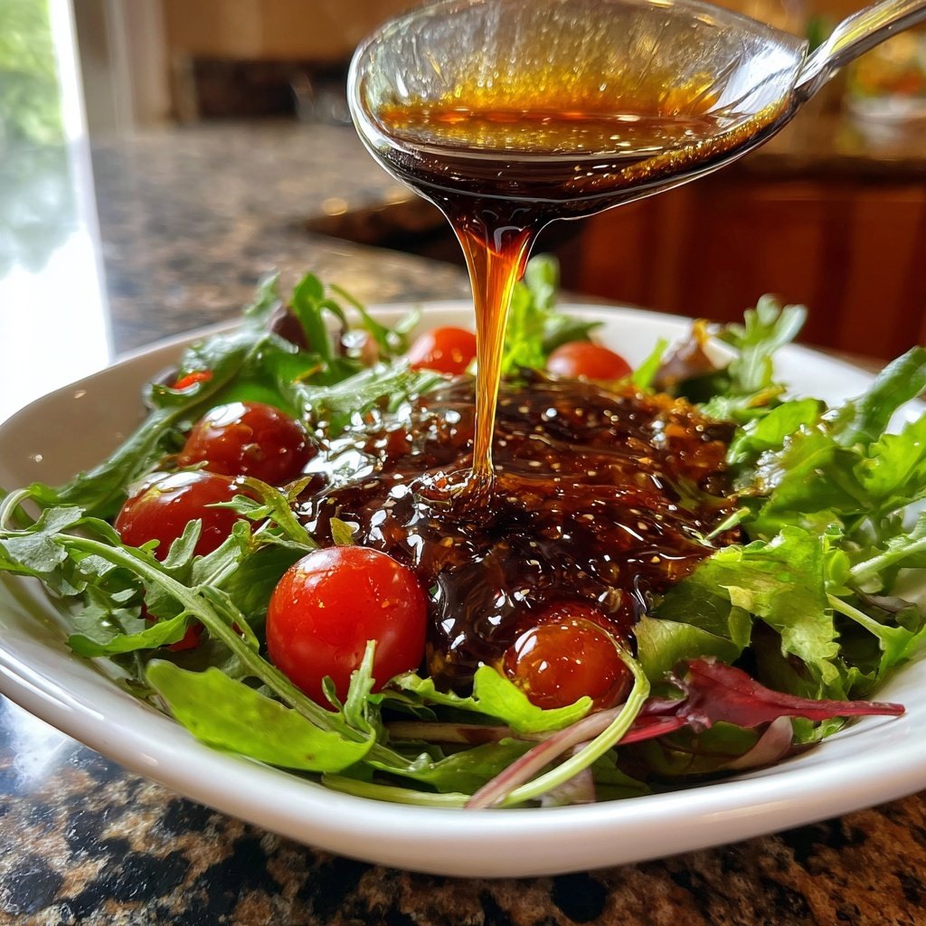 Quick Balsamic Glaze for Everyday Salads​