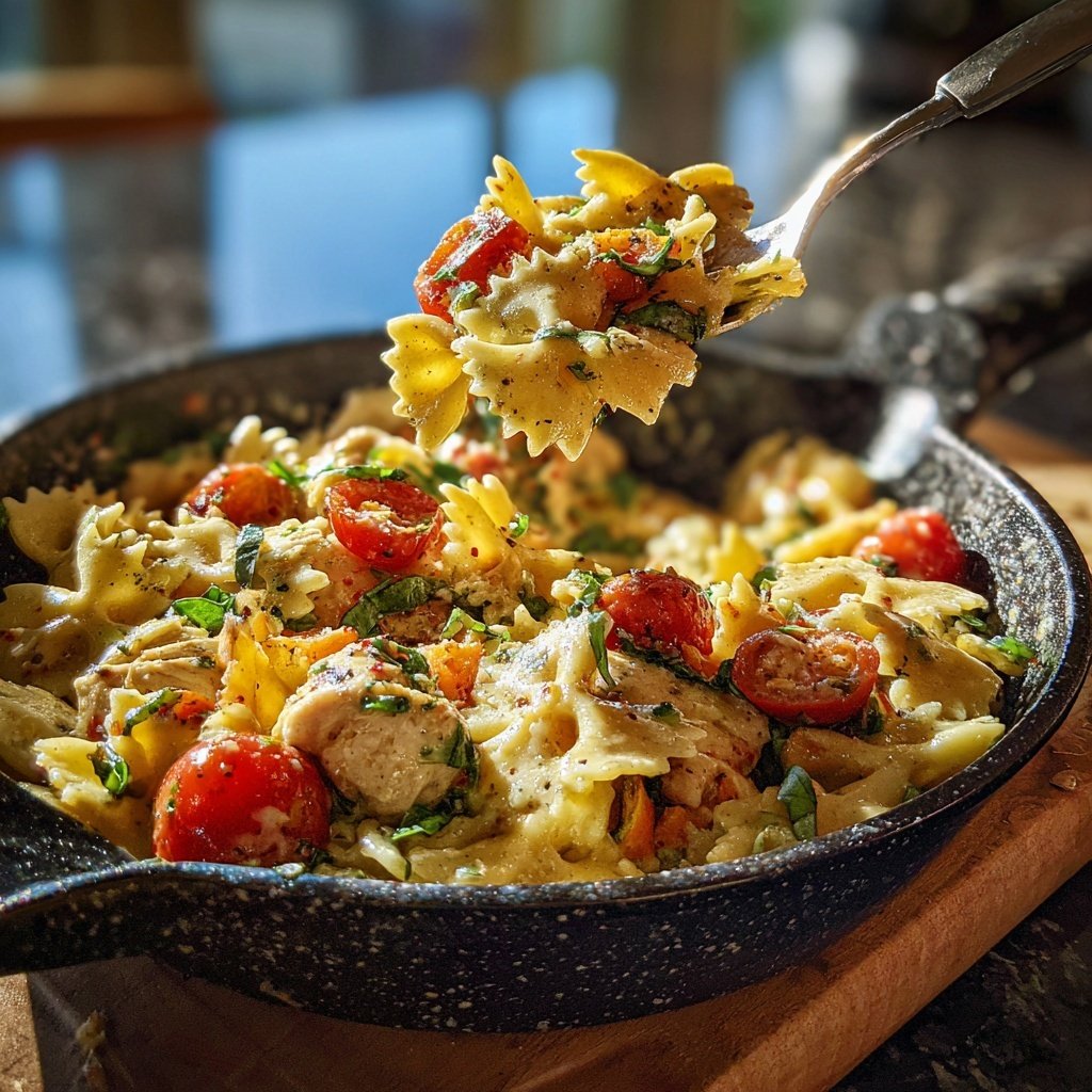 Easy Spring Chicken Pasta