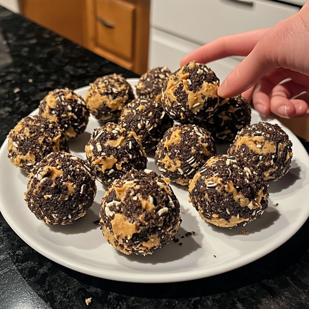Peanut Butter Oreo Cookie Balls