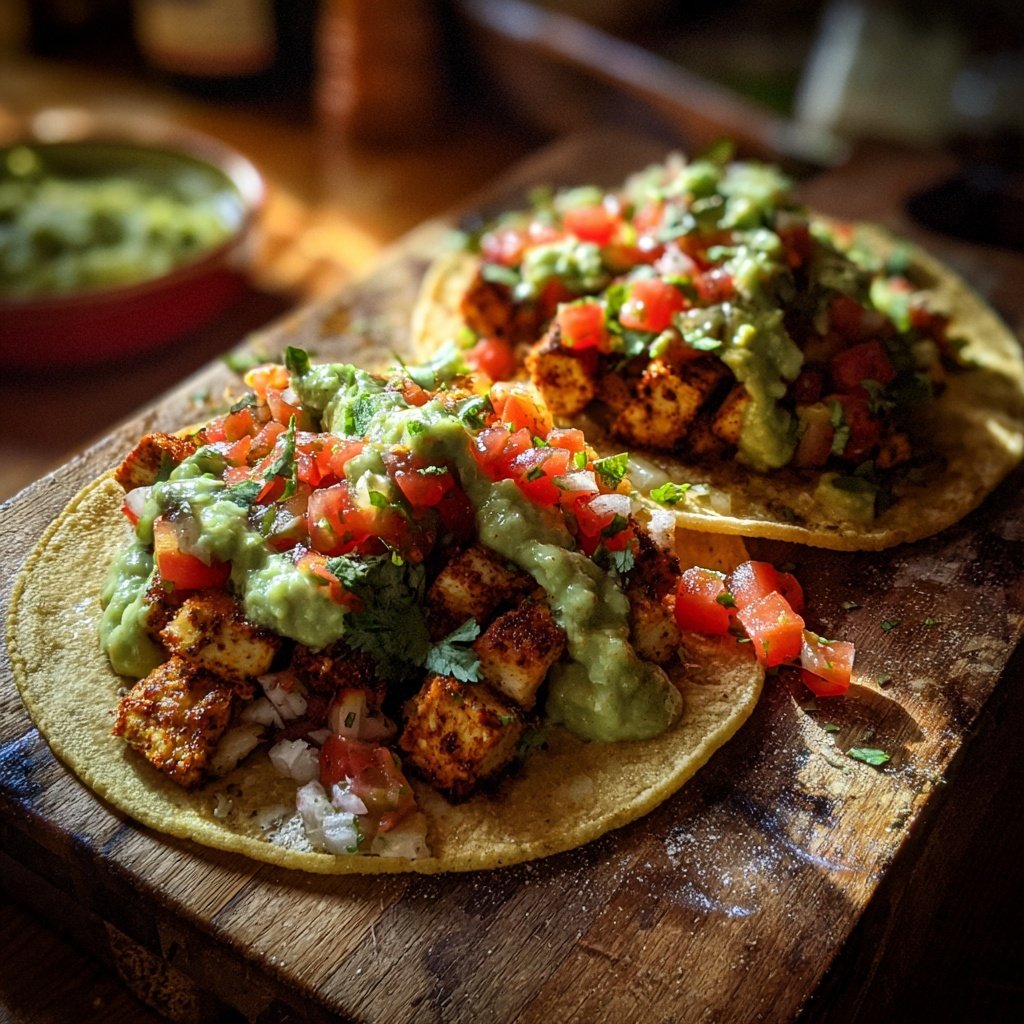 Spicy Grilled Tofu Tacos