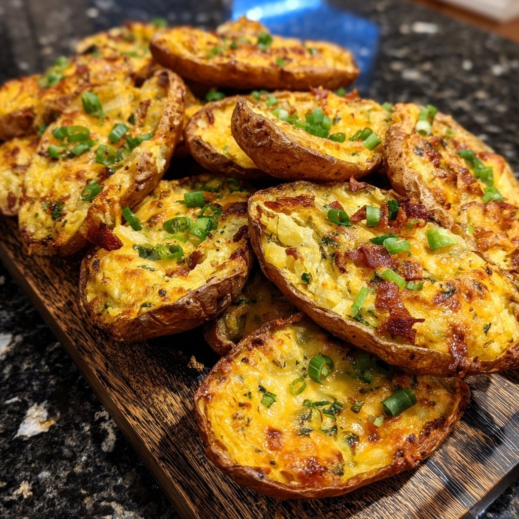 Crispy Airfryer Potato Skins