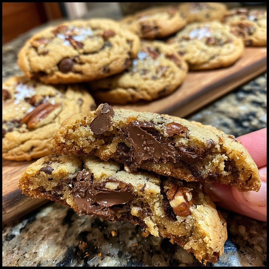 Brown Butter Pecan Chocolate Chip Cookies